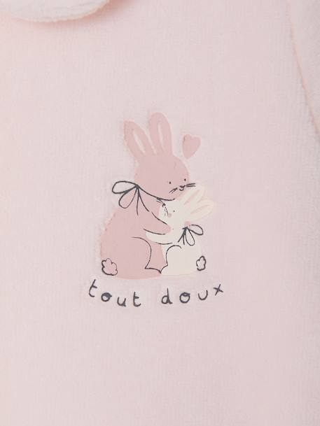 Lot de 2 dors-bien bébé ouverture devant cappuccino+rose pâle+vert sauge 16 - vertbaudet enfant 