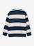 Sweat garçon col rond marine+noisette+pistache 4 - vertbaudet enfant 