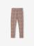 Legging fille doublé maille polaire bois de rose+chocolat+gris imprimé+marron imprimé 16 - vertbaudet enfant 