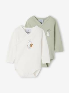 Bébé-Body-Lot de 2 bodies naissance Miffy manches longues