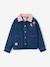 Veste denim fille col velours bleu moyen 6 - vertbaudet enfant 