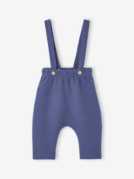 Ensemble body et pantalon bébé bleu moyen 3 - vertbaudet enfant 