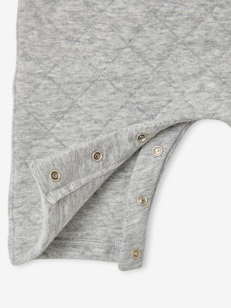 Ensemble 3 pièces bébé personnalisable gris chiné 10 - vertbaudet enfant 