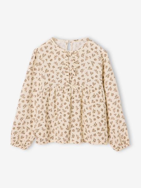 Fille-Blouse manches longues fille
