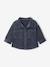 Surchemise bébé garçon bleu grisé 1 - vertbaudet enfant 
