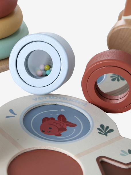 Coffret de 3 jouets d'éveil en bois FSC® Big Family 6 - vertbaudet enfant 