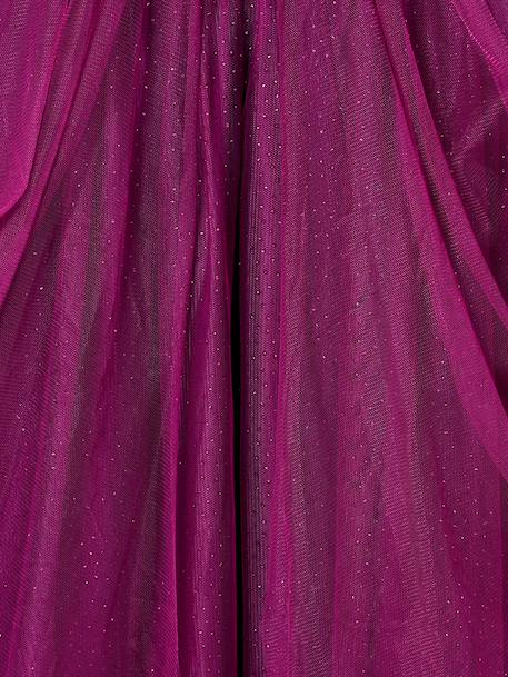 Déguisement de princesse avec voile et couronne bleu+doré+prune+rose 16 - vertbaudet enfant 