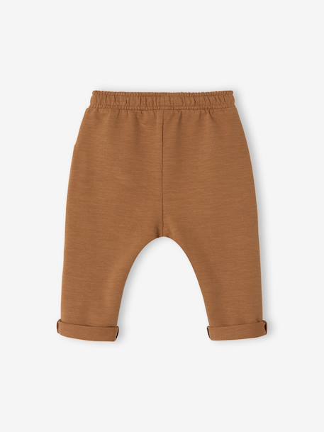 Pantalon bébé garçon molleton beige sable+caramel+Marine grisé+taupe+tilleul foncé 13 - vertbaudet enfant 