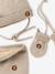 Ensemble bébé bonnet, snood et moufles beige 5 - vertbaudet enfant 