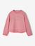 T-shirt manches longues fille écru+mauve 4 - vertbaudet enfant 