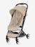 Poussette Orfeo compacte beige+noir 1 - vertbaudet enfant 