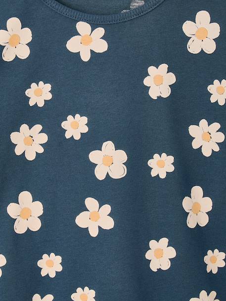 T-shirt manches longues fille écru+gris+marine 9 - vertbaudet enfant 