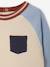 T-shirt manches longues bébé garçon bleu grisé+vanille 2 - vertbaudet enfant 