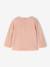 T-shirt manches longues bébé fille rose poudré+vanille 4 - vertbaudet enfant 