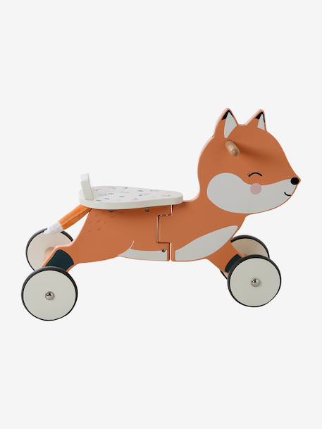 Porteur renard en bois FSC® orange 8 - vertbaudet enfant 