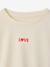 T-shirt manches longues fille anthracite+écru+vieux rose 6 - vertbaudet enfant 