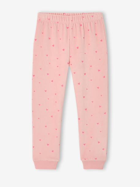 Pyjama fille velours écru 3 - vertbaudet enfant 