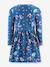 Robe avec lettres et sac fille Happy Girls bleu moyen 2 - vertbaudet enfant 