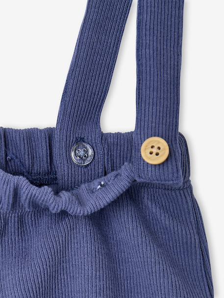 Ensemble body et pantalon bébé bleu moyen 6 - vertbaudet enfant 
