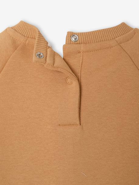 Sweat bébé manches longues marine+ocre 8 - vertbaudet enfant 