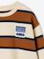 Sweat garçon col rond marine+noisette+pistache 10 - vertbaudet enfant 