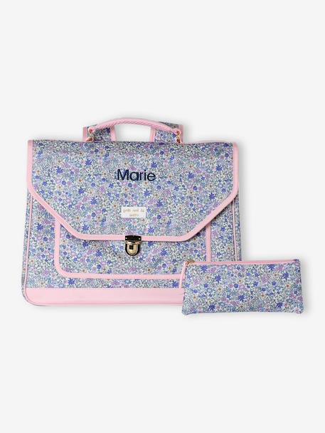 Cartable fille personnalisable lilas poudré 8 - vertbaudet enfant 