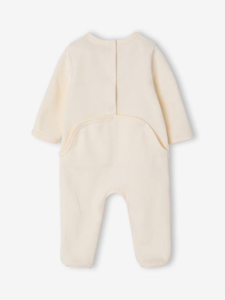 Lot de 2 dors-bien bébé ouverture dos vanille 4 - vertbaudet enfant 