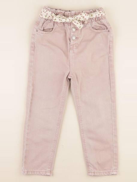 Jean - 4 ans Rose 1 - vertbaudet enfant 