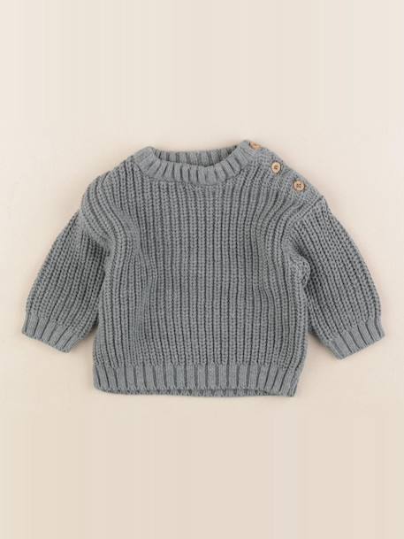 Pull - 3 mois Vert 1 - vertbaudet enfant 