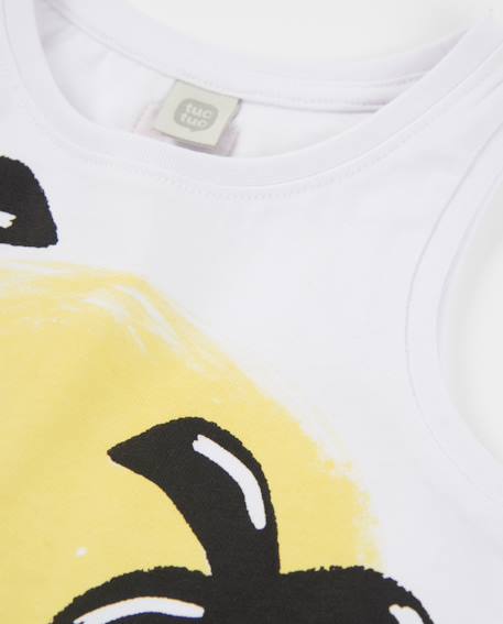 Débardeur garçon en maille Blanc 3 - vertbaudet enfant 