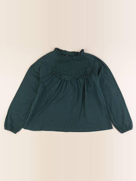 Tee-shirt - 12 ans Vert 1 - vertbaudet enfant 