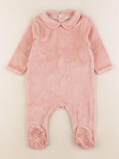 Seconde main-Fille-Pyjama velours - 9 mois
