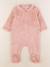 Pyjama velours - 9 mois Rose 1 - vertbaudet enfant 