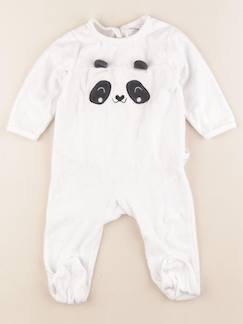 Seconde main-Fille-Pyjama, surpyjama, dors-bien-Pyjama velours - 9 mois