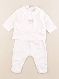 Seconde main-Fille-Pyjama coton - 1 mois