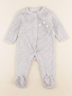 Seconde main-Fille-Pyjama velours - 6 mois