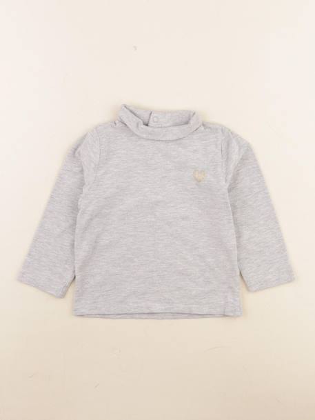 Sous-pull - 18 mois Gris 1 - vertbaudet enfant 