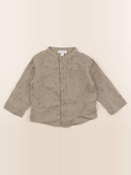 Chemise - 18 mois Vert 1 - vertbaudet enfant 