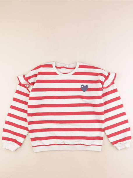 Sweat - 14 ans Rouge 1 - vertbaudet enfant 