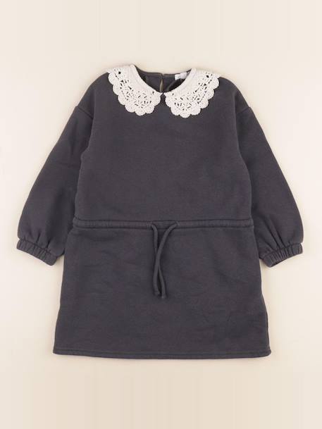 Robe - 5 ans Gris 1 - vertbaudet enfant 