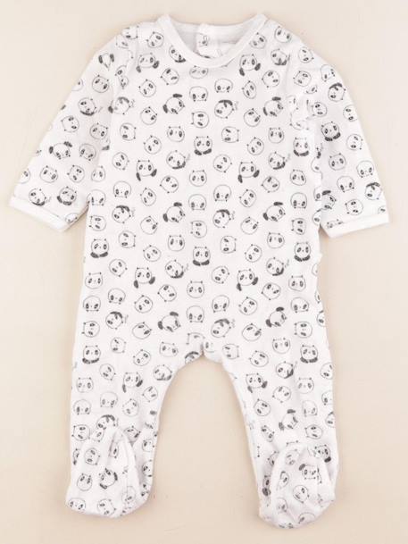 Pyjama velours - 9 mois Noir 1 - vertbaudet enfant 