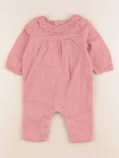 Seconde main-Fille-Combinaison doublé - 6 mois
