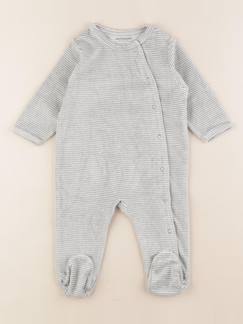 Seconde main-Garçon-Pyjama velours - 6 mois