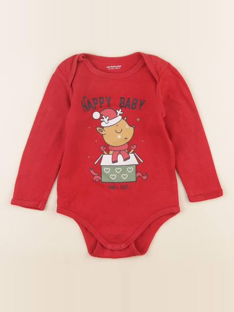 Body - 24 mois Rouge 1 - vertbaudet enfant 