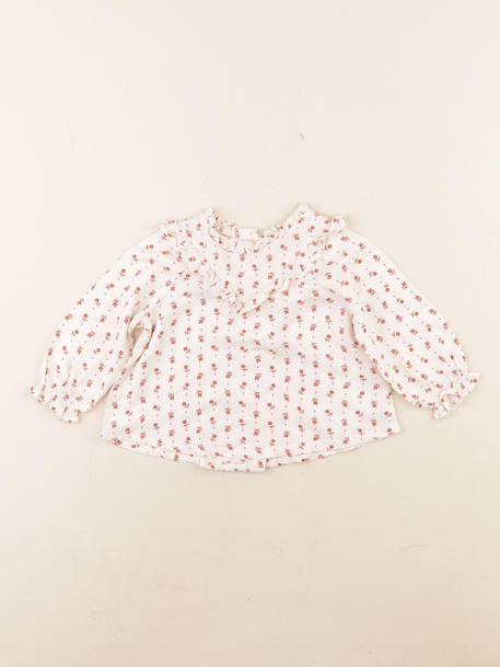 Blouse - 9 mois Beige 1 - vertbaudet enfant 