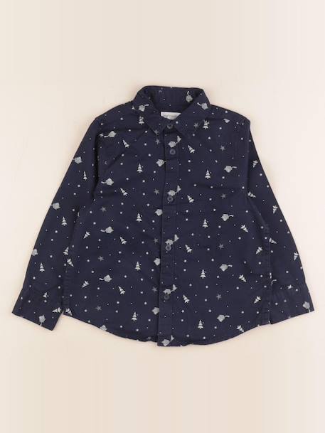 Chemise - 4 ans Bleu 1 - vertbaudet enfant 
