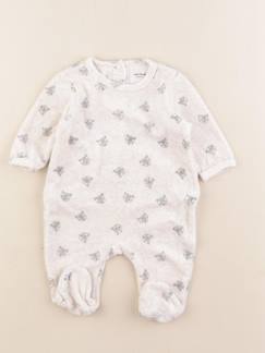 Seconde main-Garçon-Pyjama velours - 3 mois