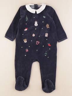Seconde main-Fille-Pyjama, surpyjama, dors-bien-Pyjama velours - 18 mois