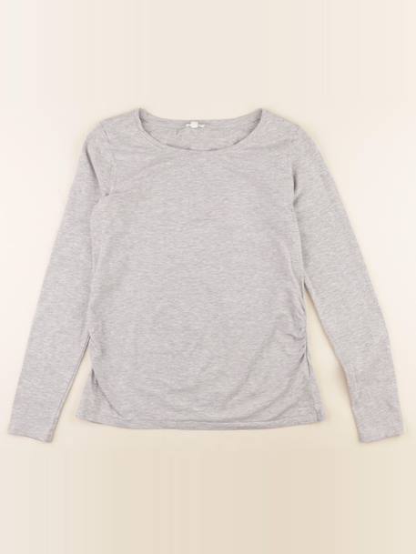 Tee-shirt grossesse - 38 à 40 Gris 1 - vertbaudet enfant 