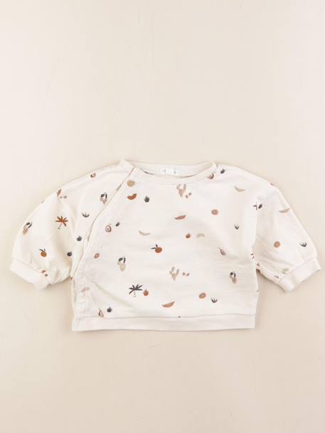 Sweat - 6 mois Beige 1 - vertbaudet enfant 